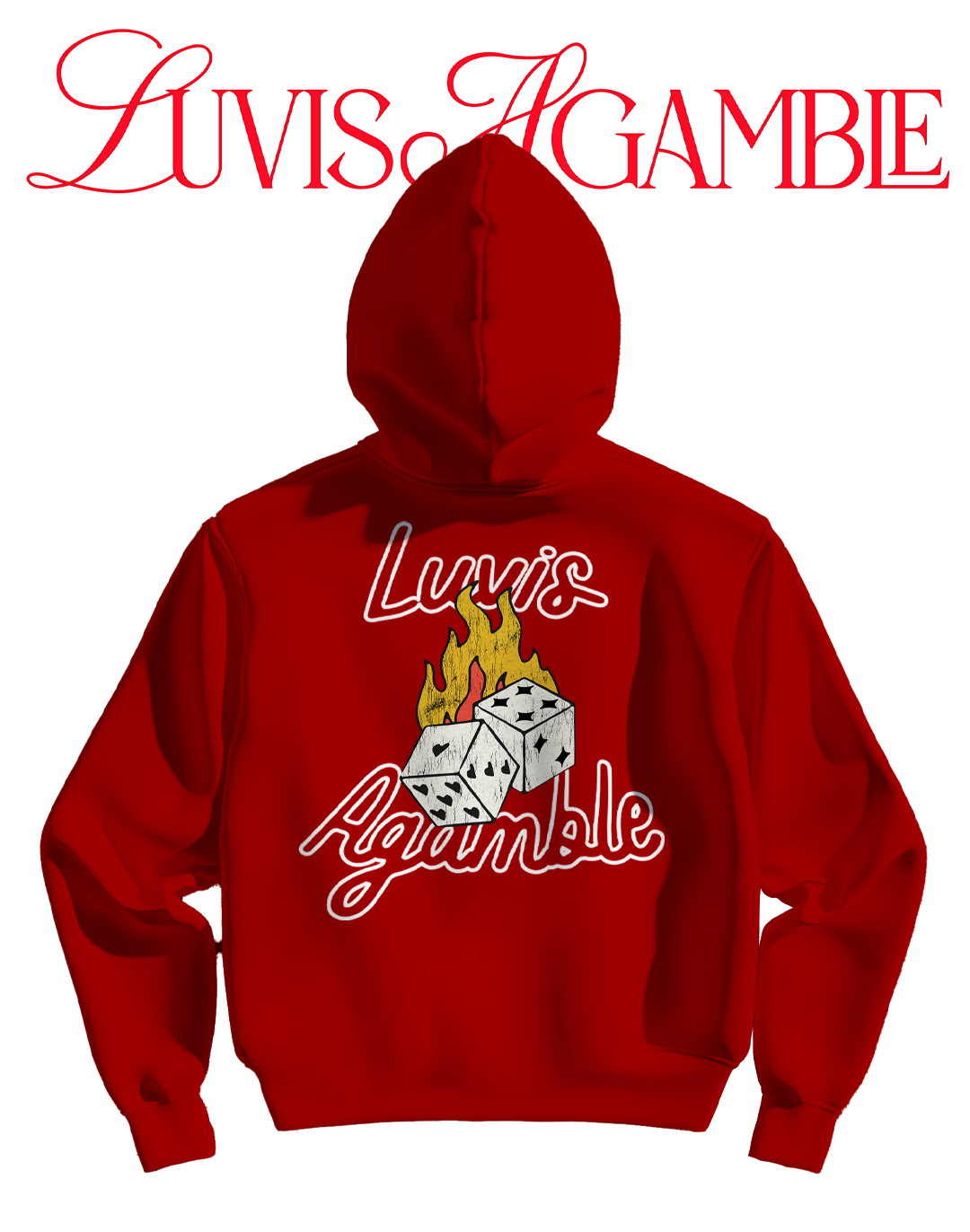 LUV. HARDY OUTLINE Hoody •